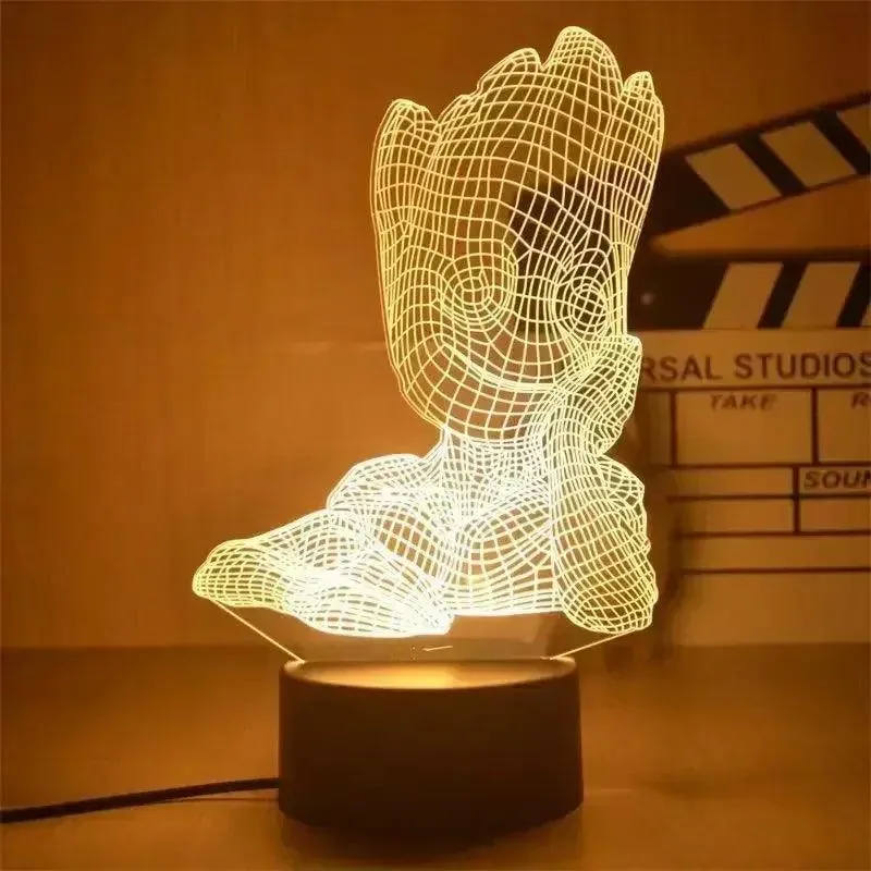 3D Lampe Led Bébé Groot