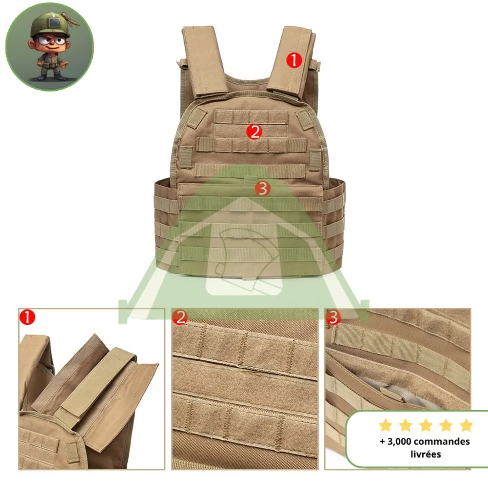 Gilet de Combat camouflage – Image 3