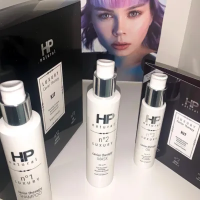 Mask thérapeutique capillaire au caviar Luxury Natural HP 200ml – Image 4