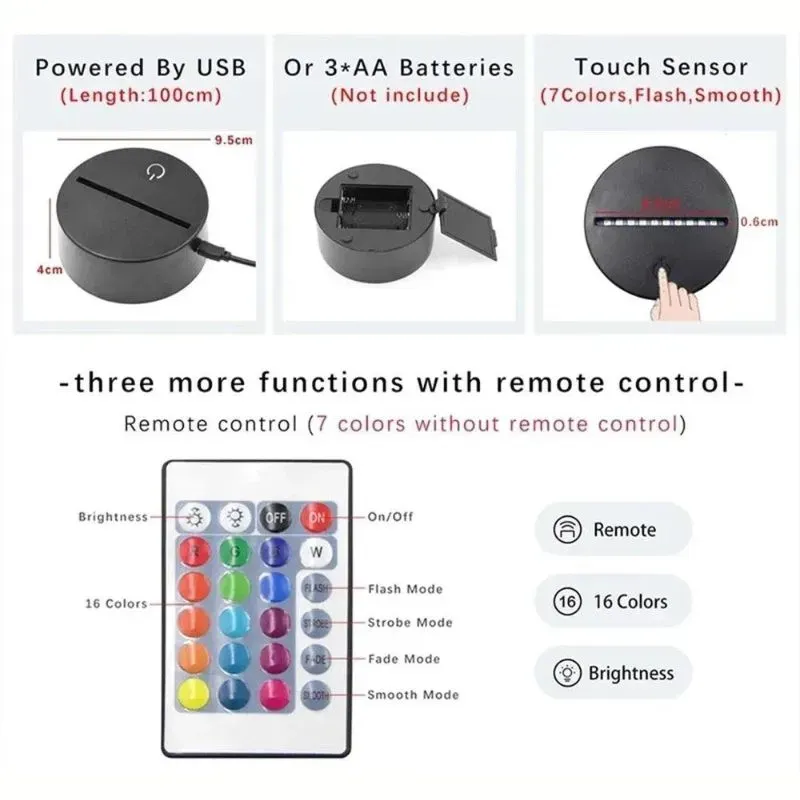 Lampe 3D Sonic Au Téléphone – Image 4