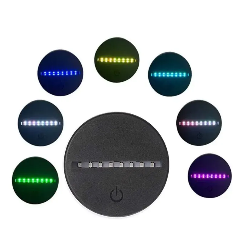 3D Lampe d'illusion Optique Cœur Avec Les Mains – Image 8