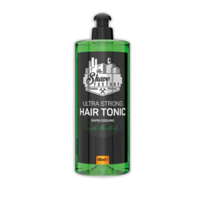 Tonique capillaire ultra fort menthol 500ml The Shave Factory