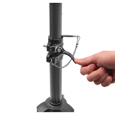 Etau triplex en métal extra haut de 100 à 170 cm avec sac – Image 3