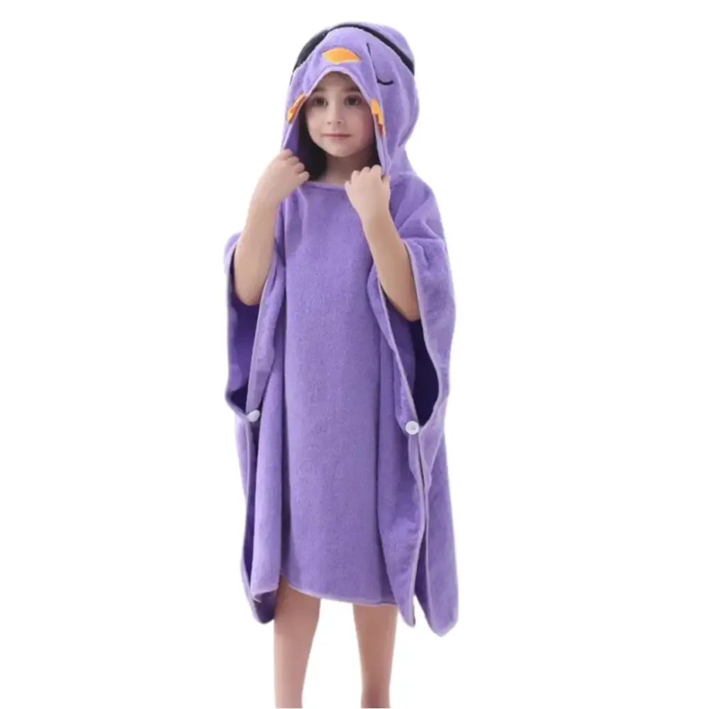 Peignoir poncho piscine enfant – Image 2