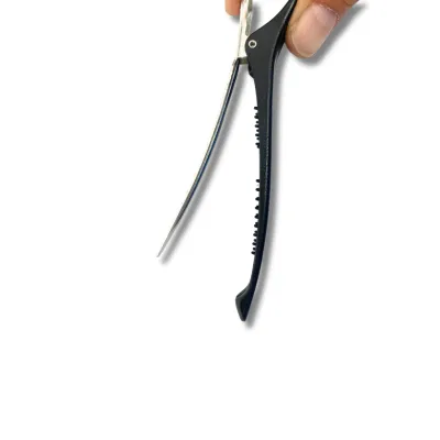 6 clips alligator noir pour cheveux logotypé Supreme – Image 4