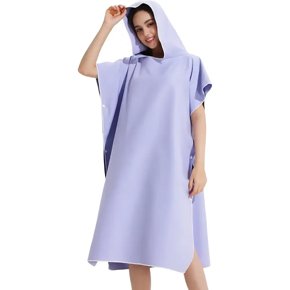 Poncho de bain coloré – Image 2