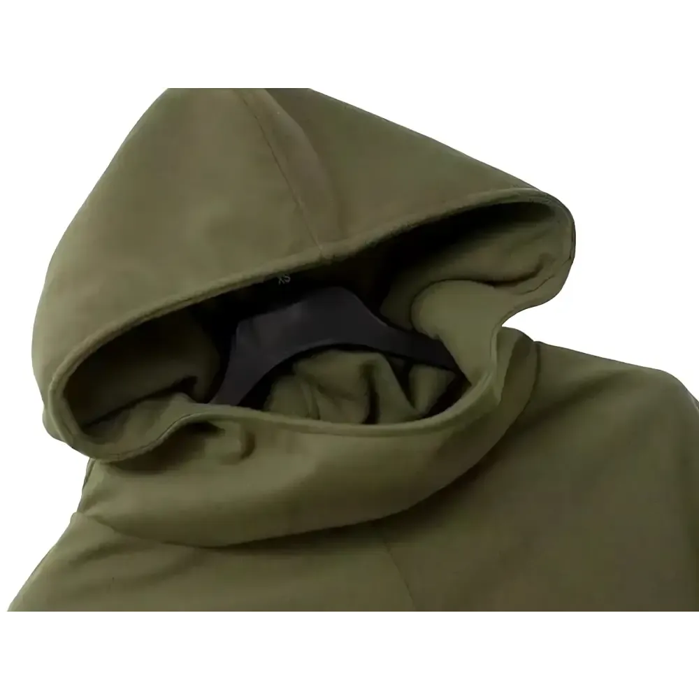 Poncho long a capuche femme – Image 3