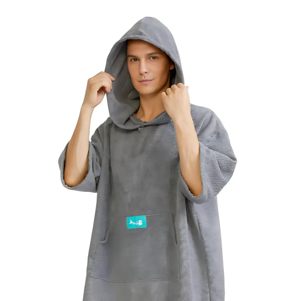 Poncho sortie de bain homme – Image 3