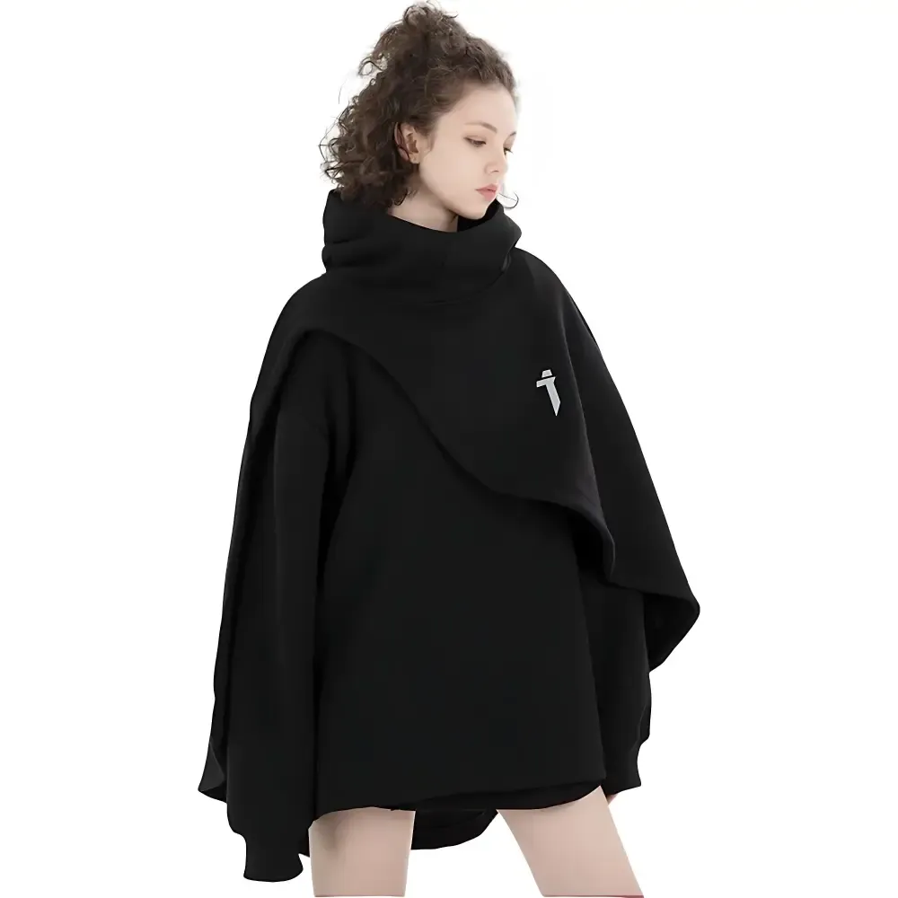 Poncho très chaud femme – Image 6