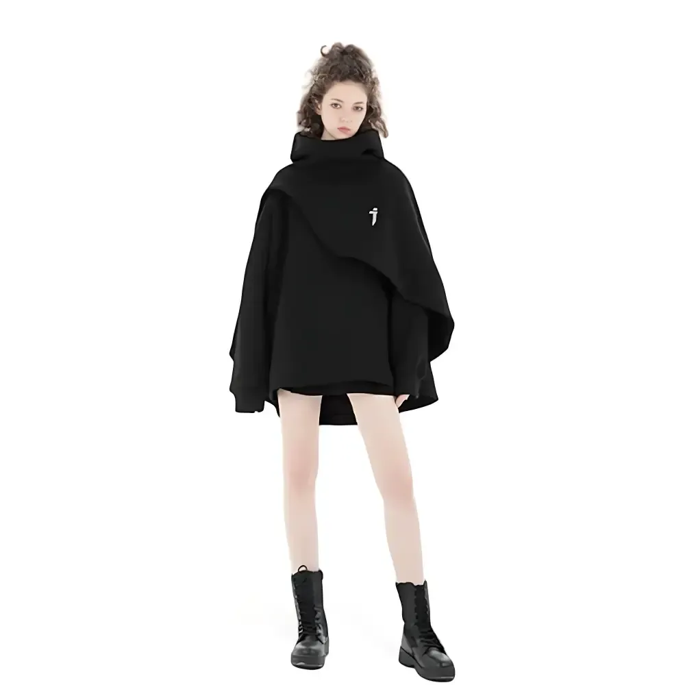 Poncho très chaud femme – Image 8