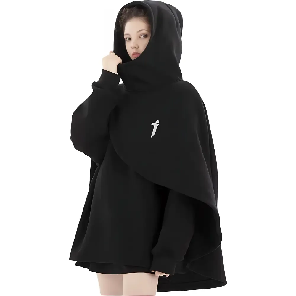 Poncho très chaud femme – Image 7