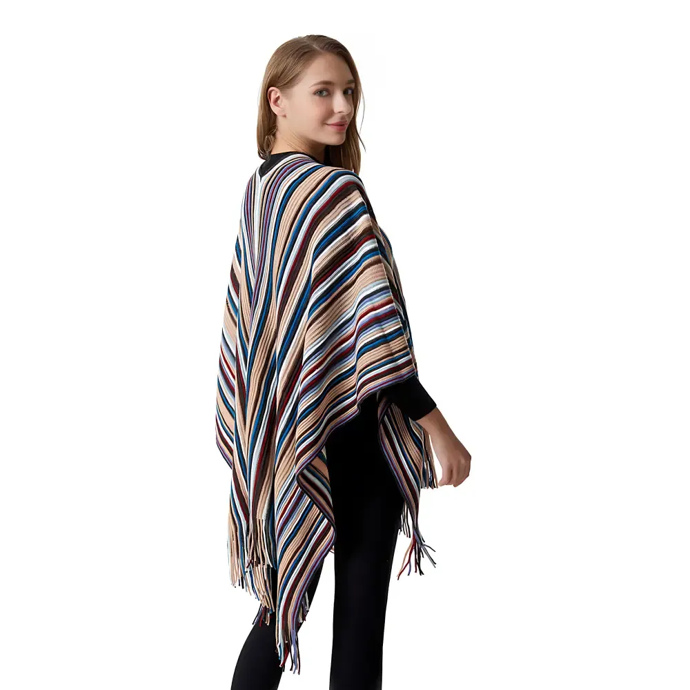 Pull style poncho femme – Image 5