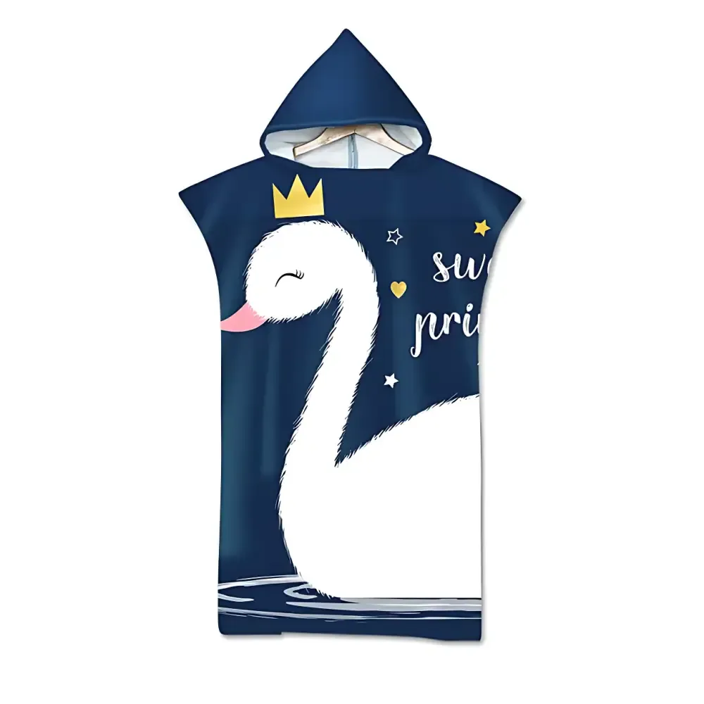 Serviette poncho enfant et adulte – Image 3