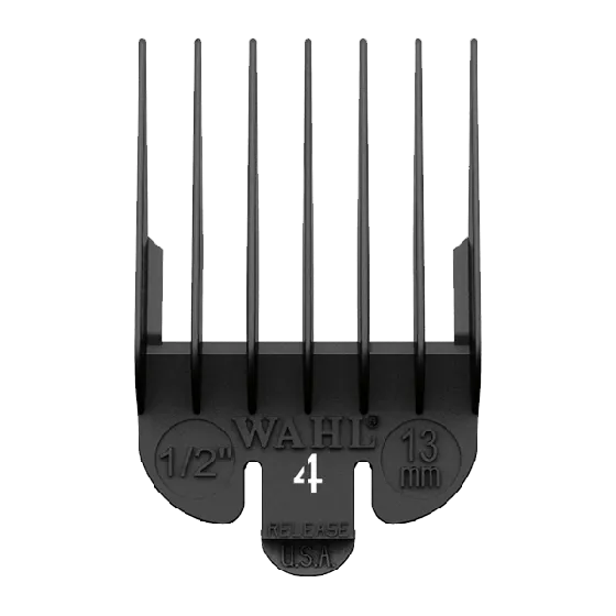 Contre peigne Wahl 3144 No.4 Peigne de Fixation 13mm Noir
